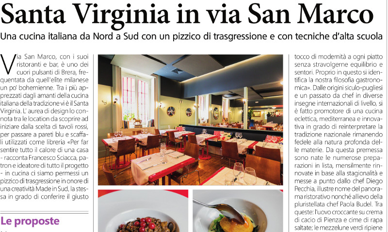 Via San Marco, con i suoi ristoranti e bar, è uno dei cuori pulsanti di Brera, frequentata da...